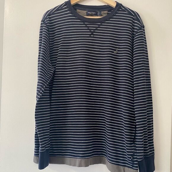 Nautica Long Sleeve Striped pullover - Picture 1 of 6